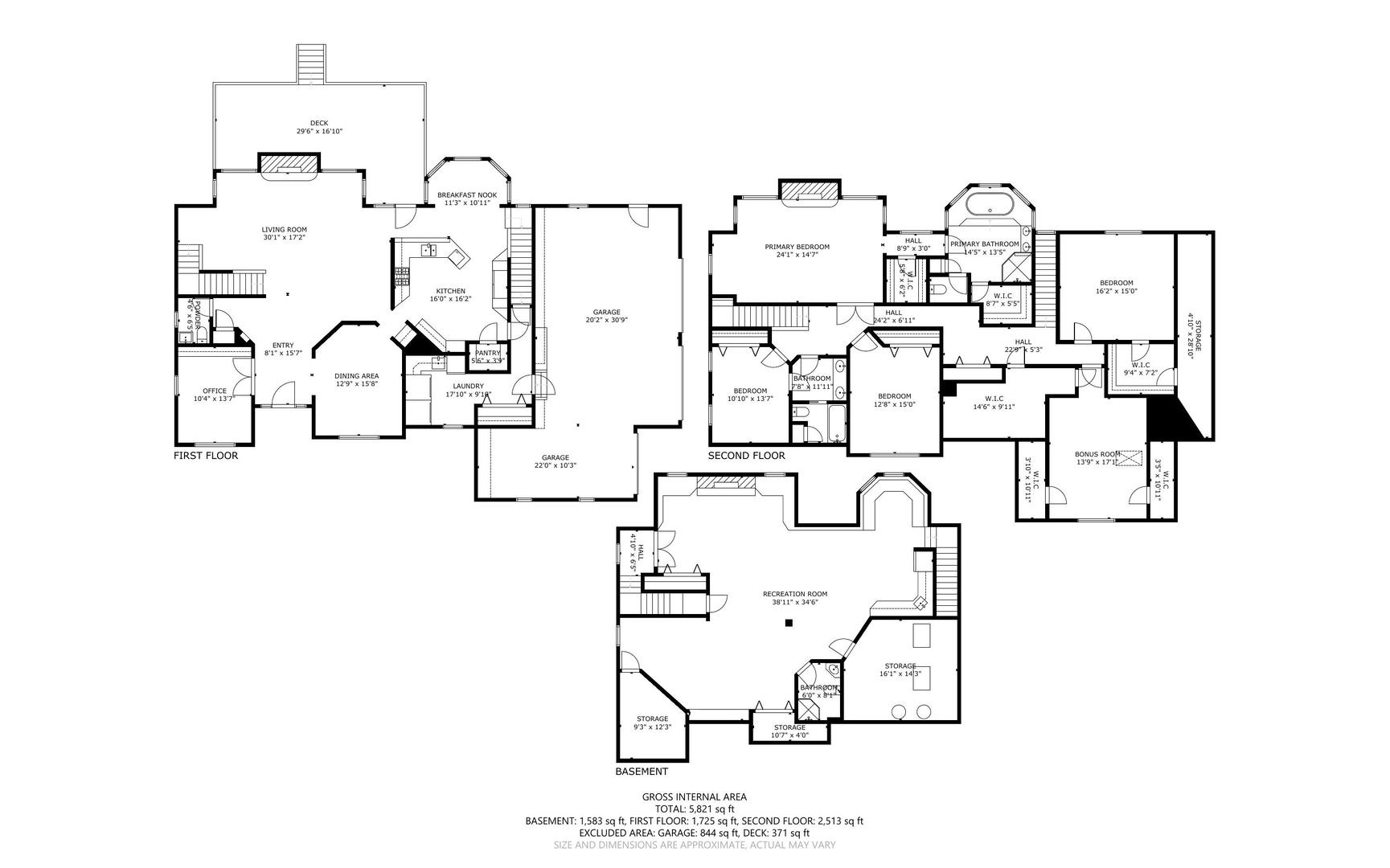 120 Fox Street Cary, IL 60013 - Photo 56 of 56 a picture of a floor plan