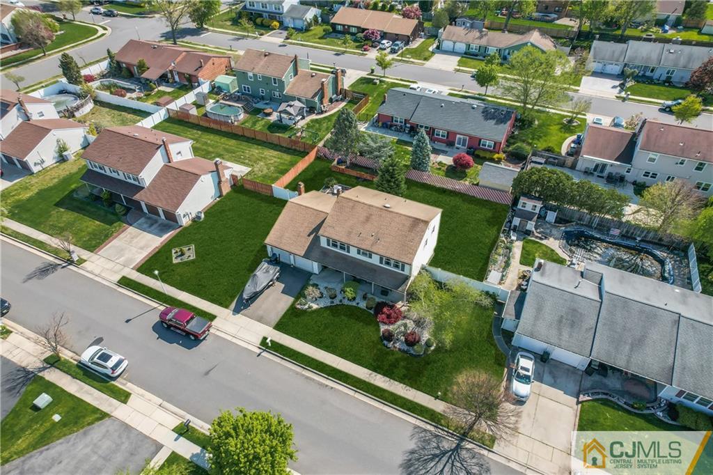 49 South Rhoda Street Monroe Township, NJ 08831 - Photo 11 of 11 an aerial view of a houses with yard