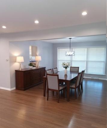 438 Hamilton Wood Homewood, IL 60430 - Photo 9 of 39 a view of a dining room with furniture and wooden floor