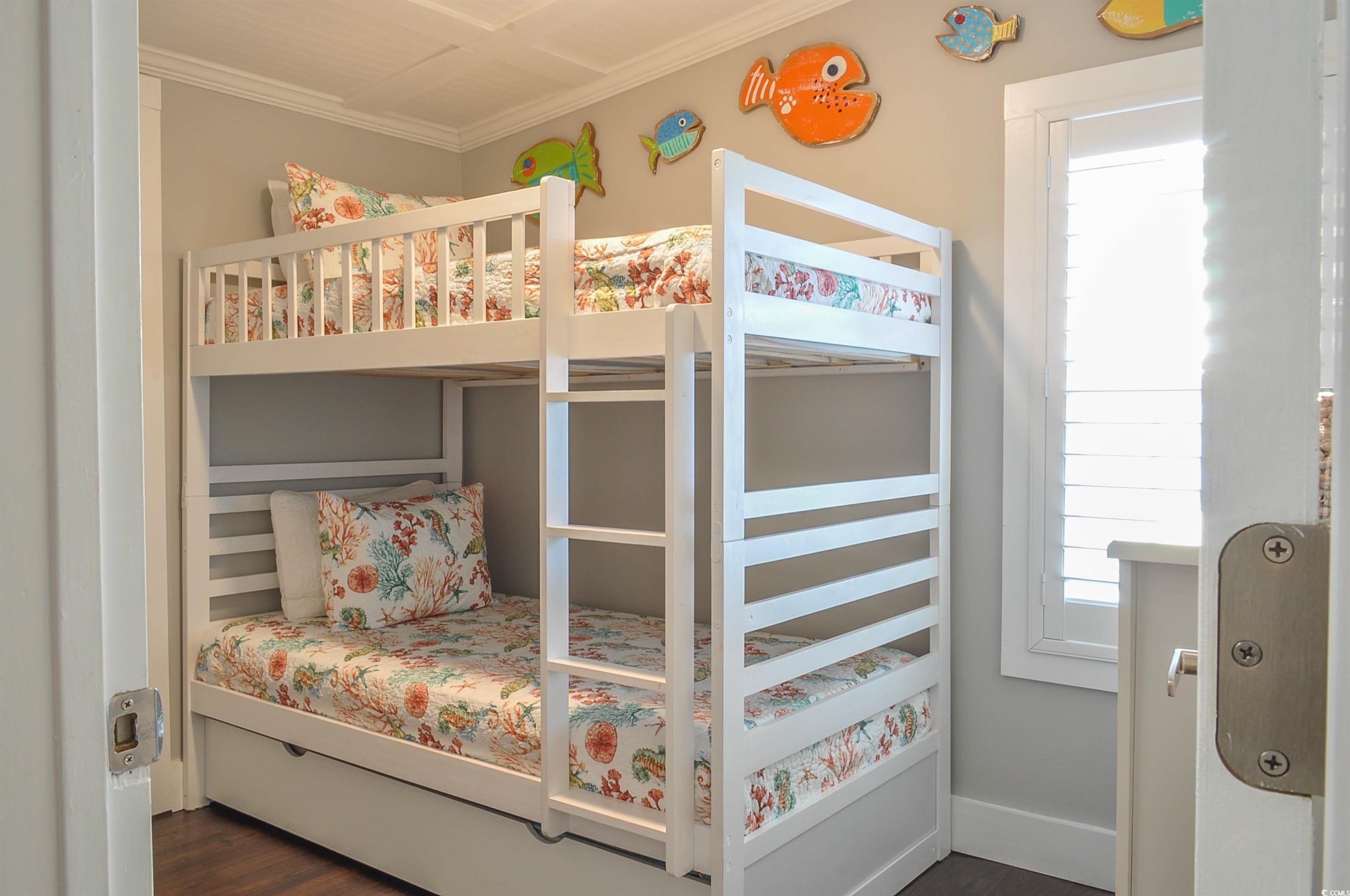 1005 South Marlin Circle Murrells Inlet, SC 29576 - Photo 24 of 40 Guest Room #2 Triple Bunks/Trundle