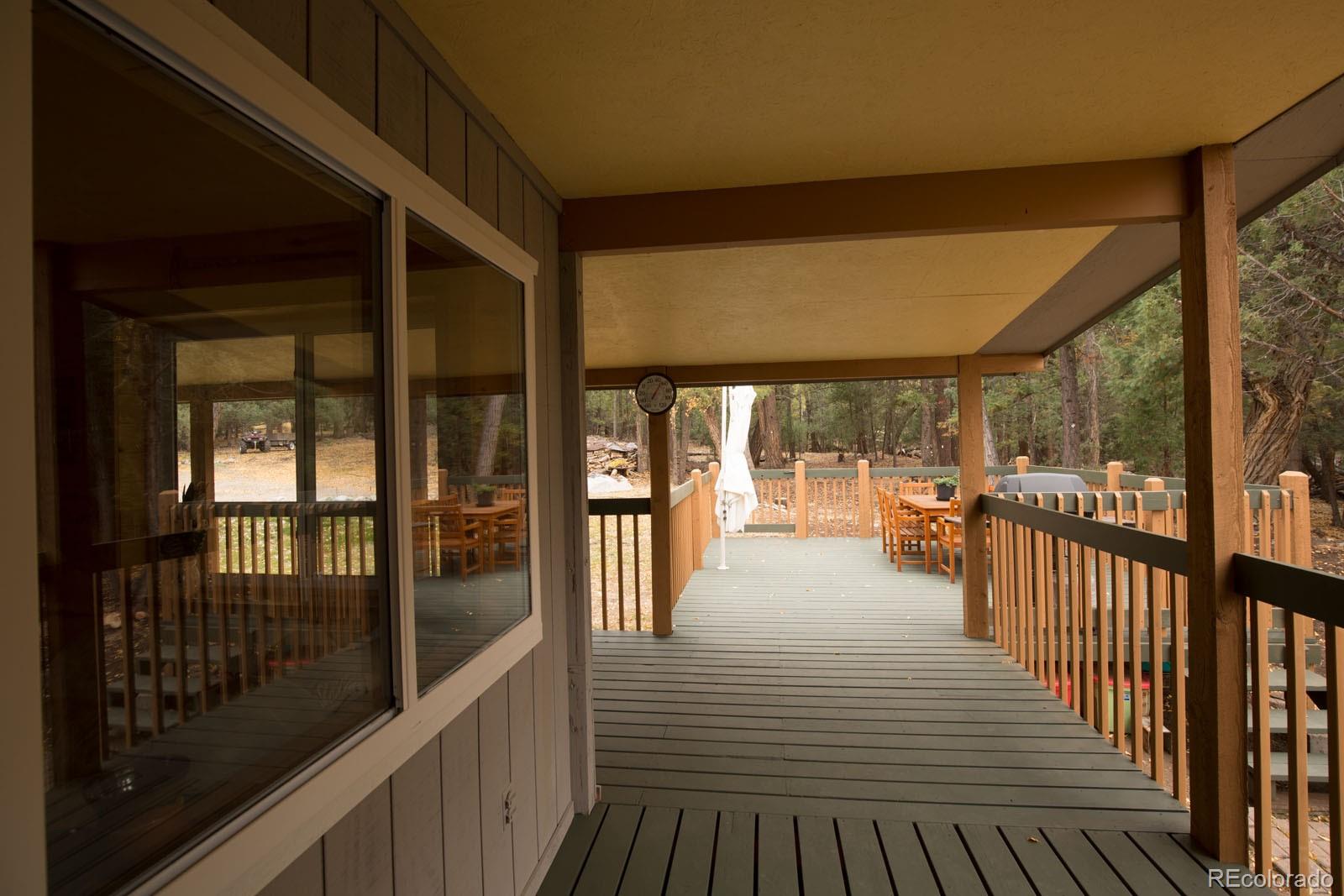203 Hampton Run Road Mosca, CO 81146 - Photo 10 of 33 a view of balcony with dining room