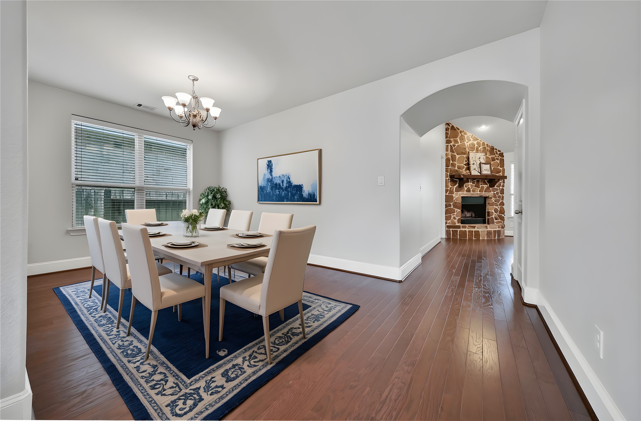 3910 Lupin Bush Lane Manvel, TX 77578 - Photo 29 of 30 a view of a dining room with furniture