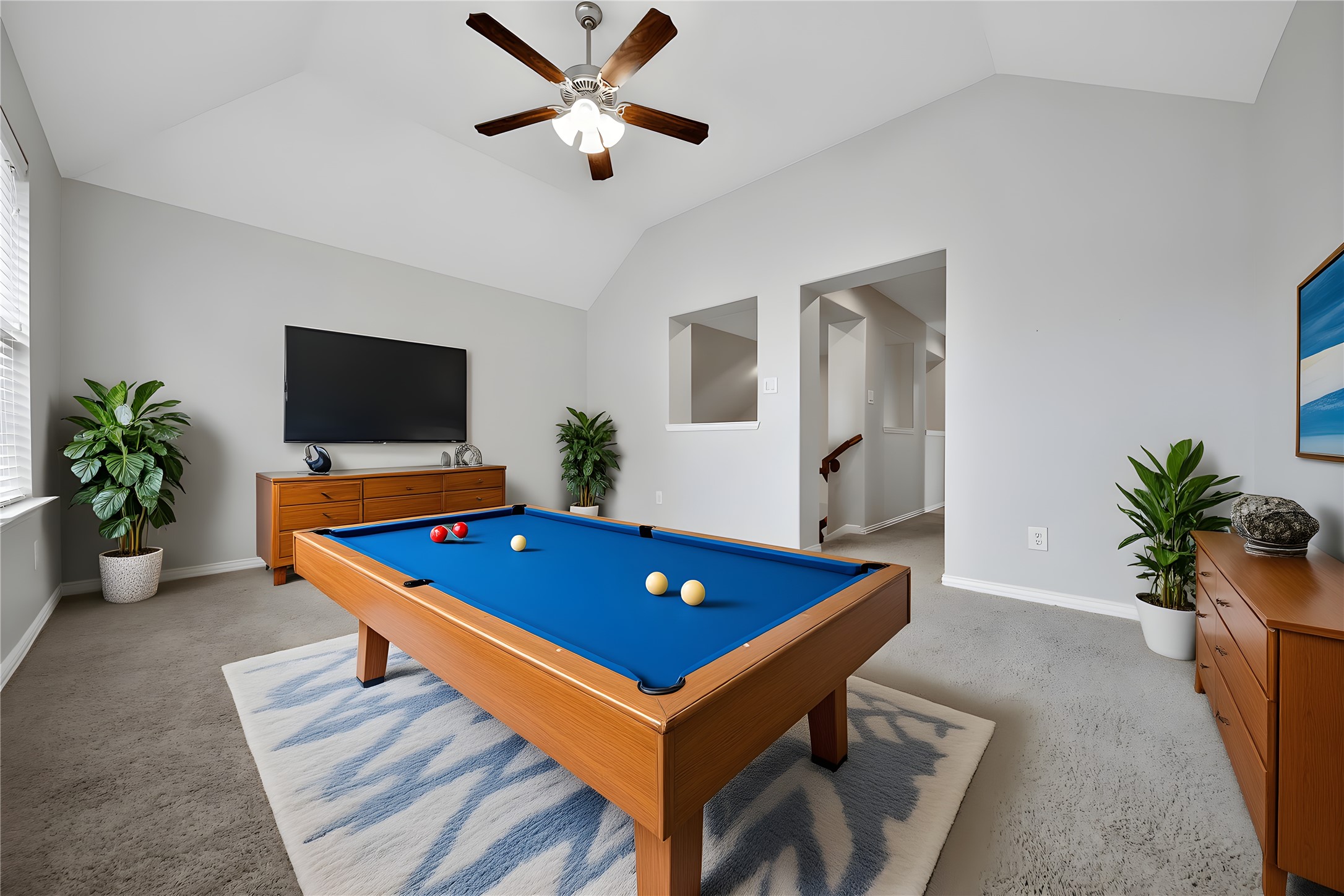 3910 Lupin Bush Lane Manvel, TX 77578 - Photo 5 of 30 a living room with furniture and a flat screen tv