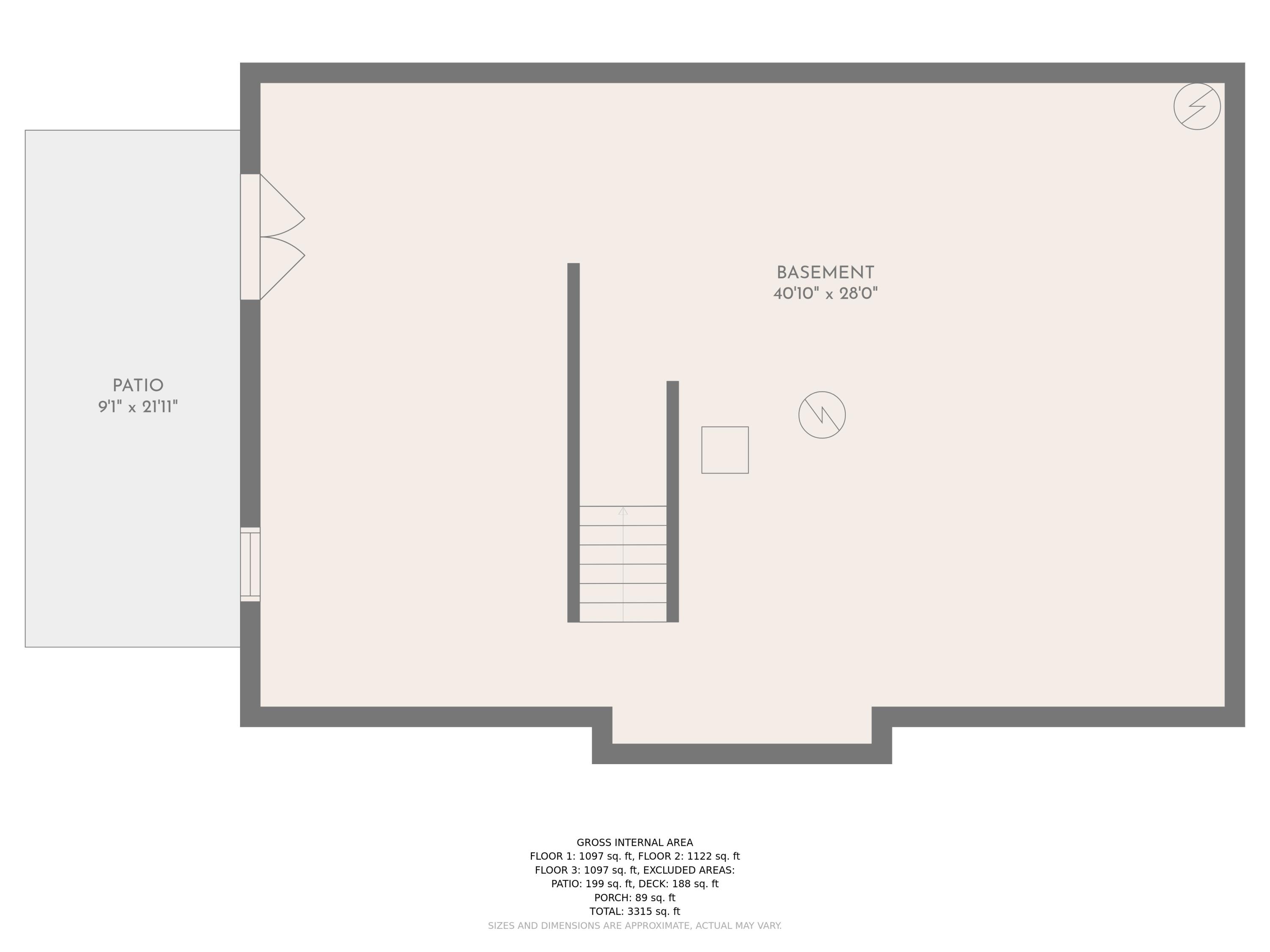 40 Old Farm Road Boones Mill, VA 24065 - Photo 41 of 41 30 Lower Level Floor Plan