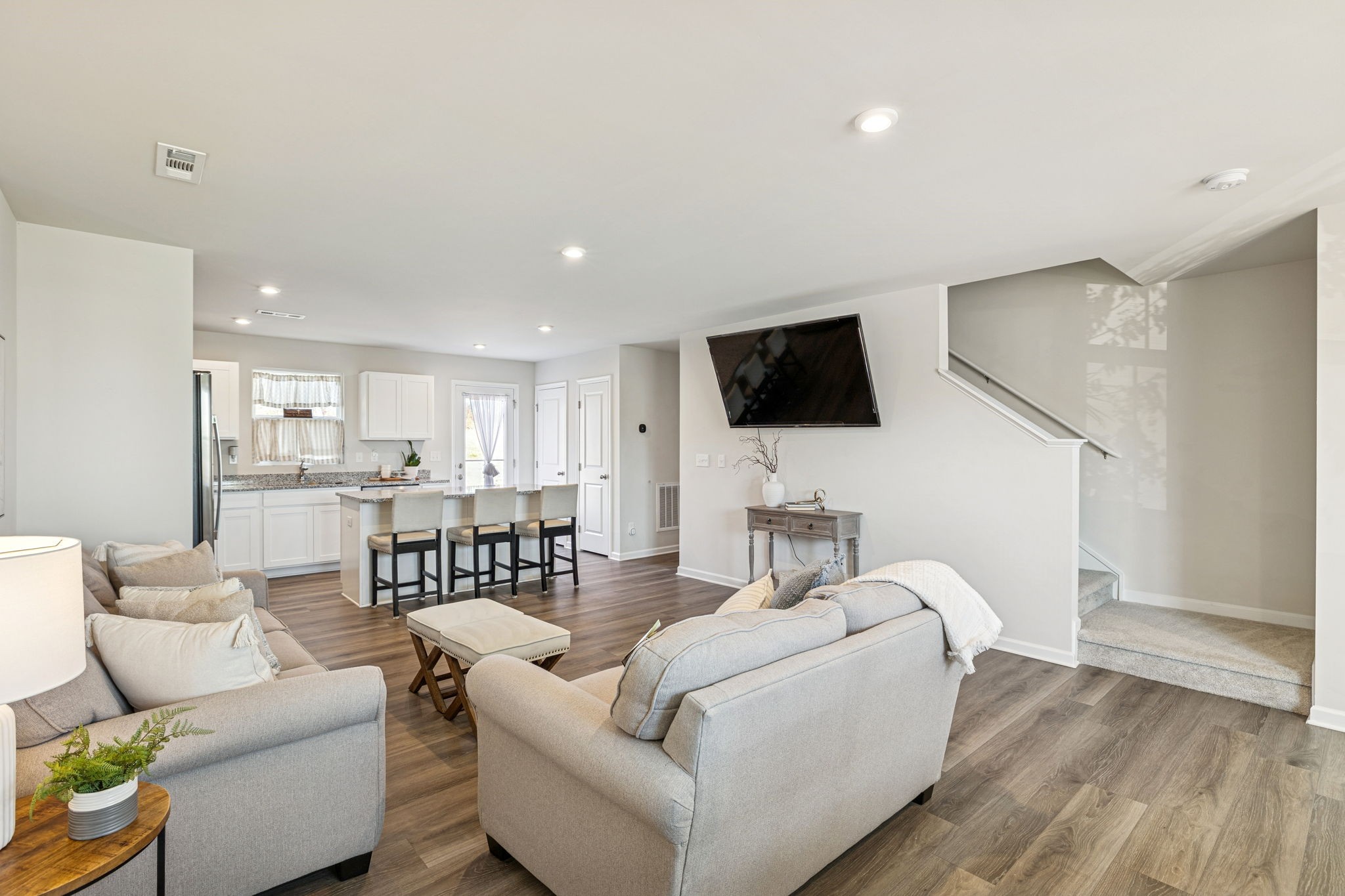 2116 Somersby Trail Spring Hill, TN 37174 - Photo 19 of 45 a living room with furniture and a flat screen tv