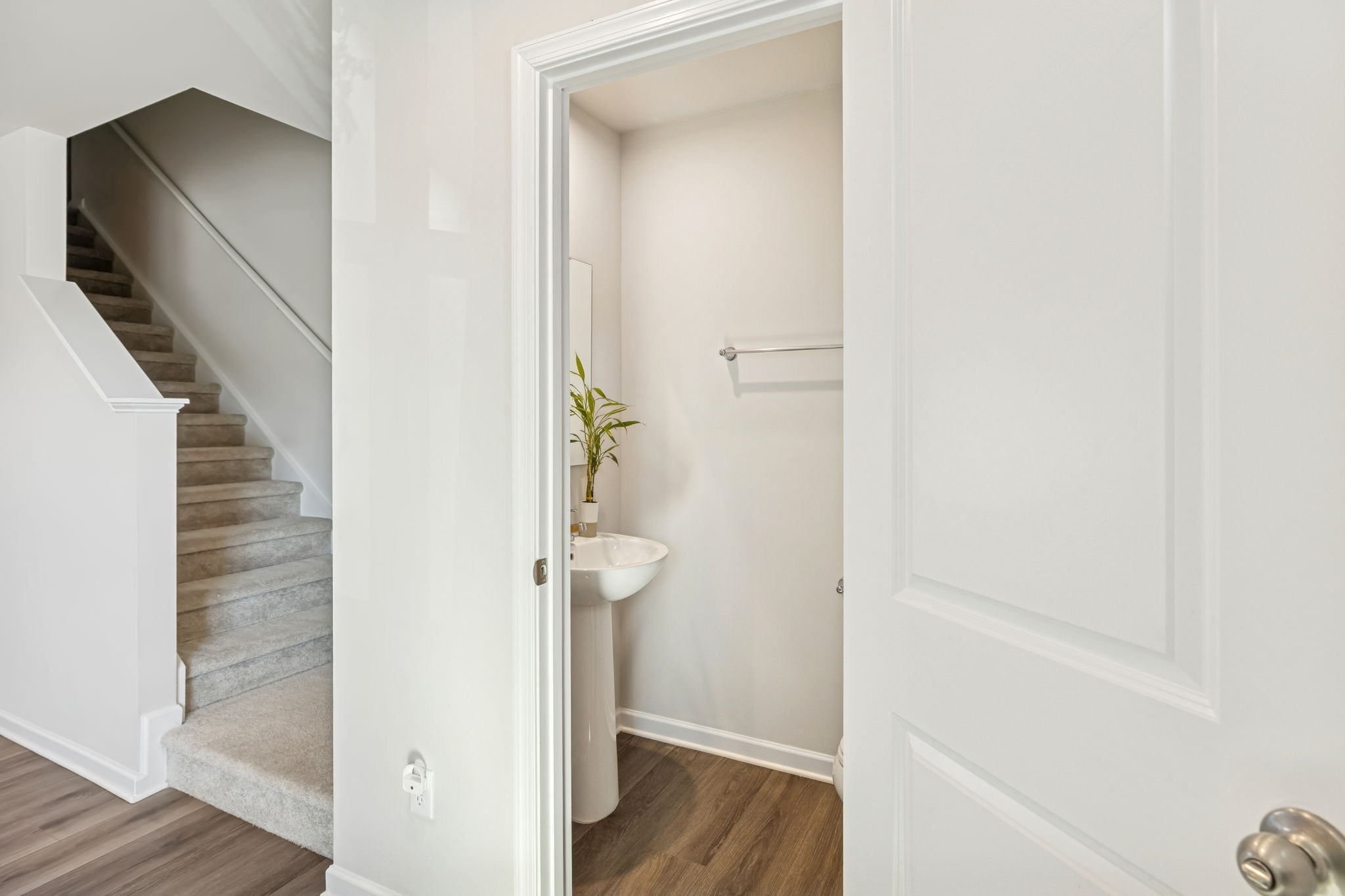 2116 Somersby Trail Spring Hill, TN 37174 - Photo 20 of 45 a view of a hallway with wooden floor and entryway
