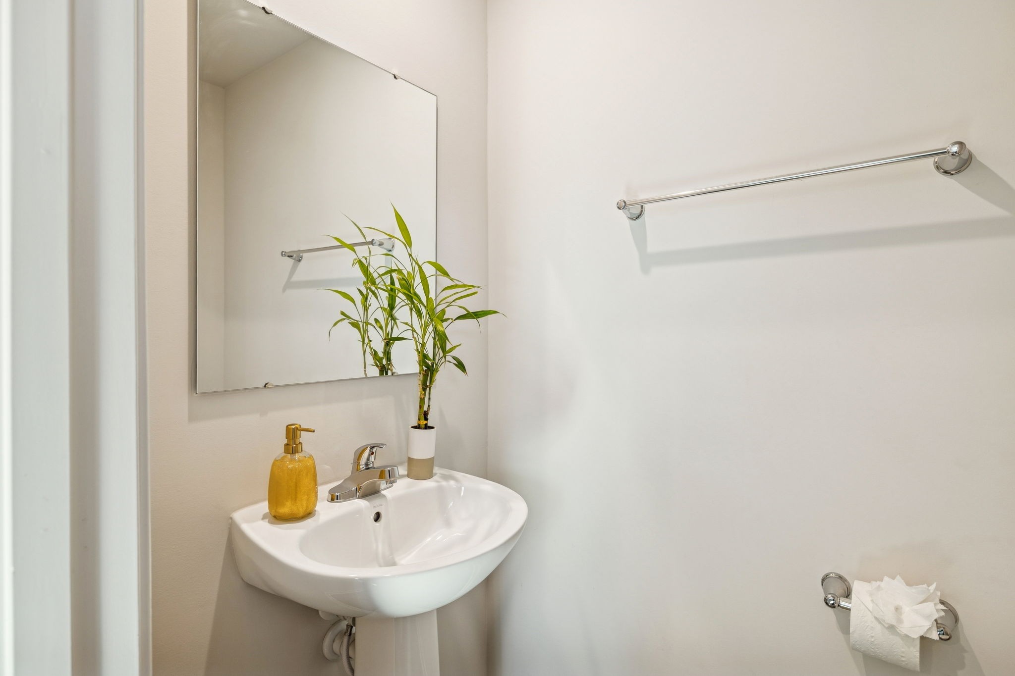 2116 Somersby Trail Spring Hill, TN 37174 - Photo 21 of 45 a bathroom with a sink and a mirror