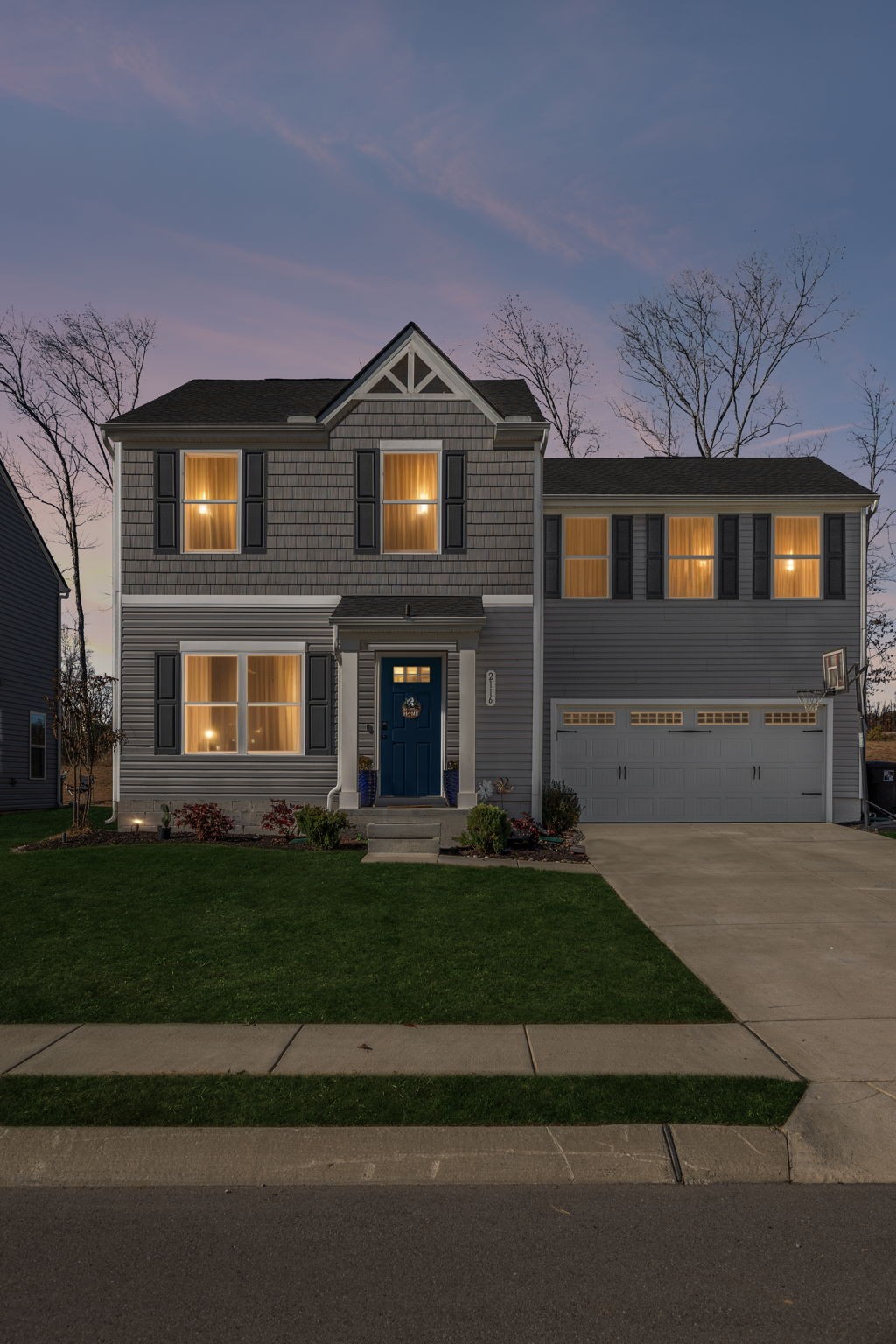 2116 Somersby Trail Spring Hill, TN 37174 - Photo 45 of 45 a front view of a house with a yard