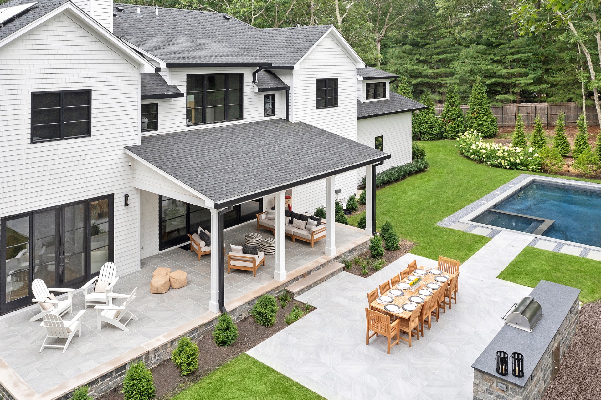 8 Crows Nest Lane East Hampton, NY 11937 - Photo 2 of 33 a view of a house with backyard and sitting area
