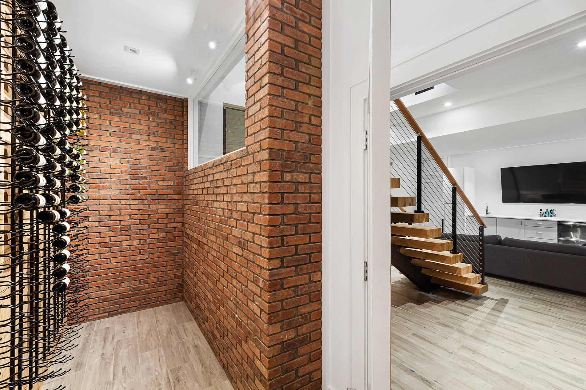 8 Crows Nest Lane East Hampton, NY 11937 - Photo 29 of 33 a view of entryway with stairs and wooden floor