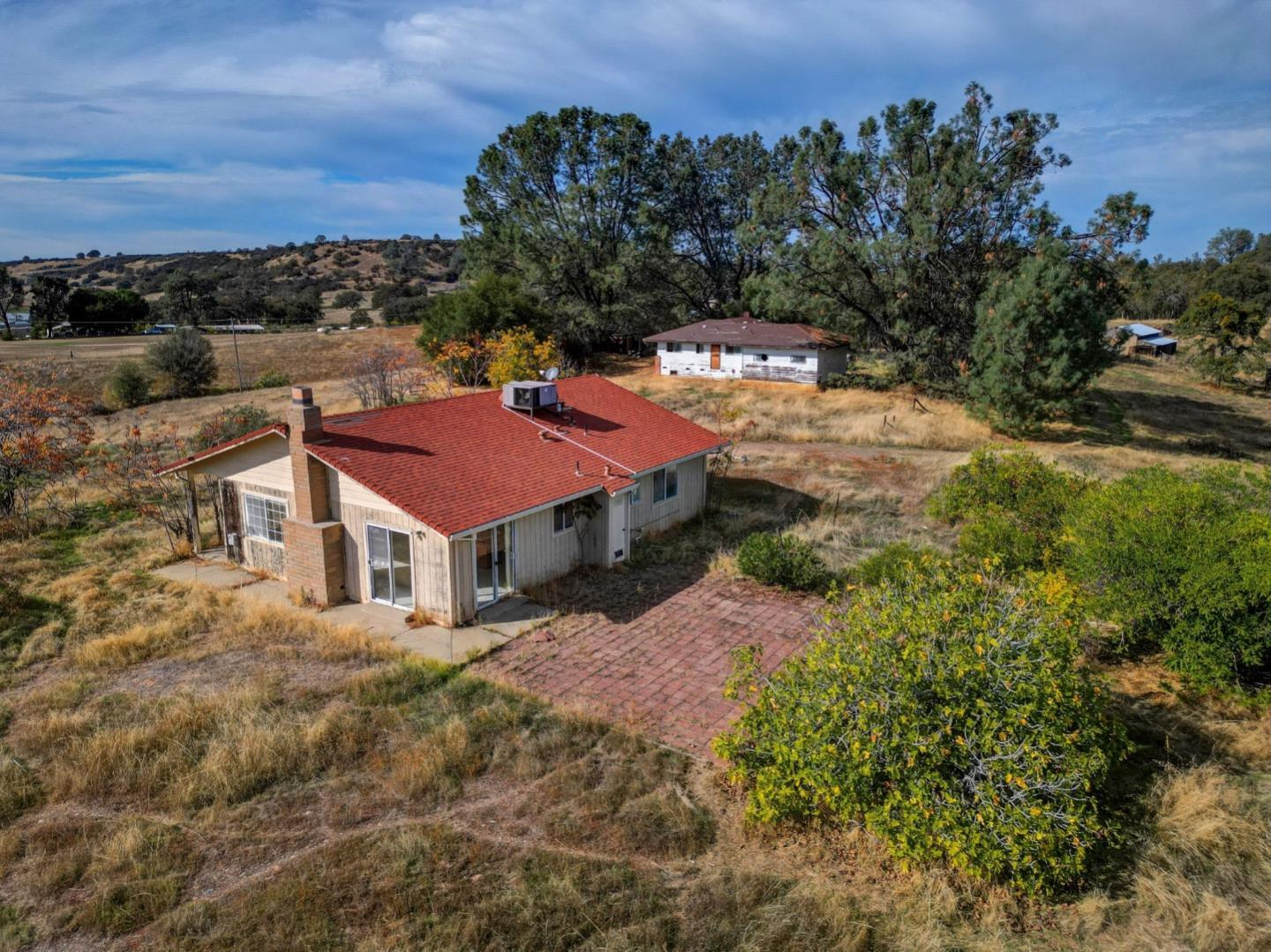 4505 4x Ranch Road Burson, CA 95225 - Photo 9 of 52 an aerial view of a house with a yard