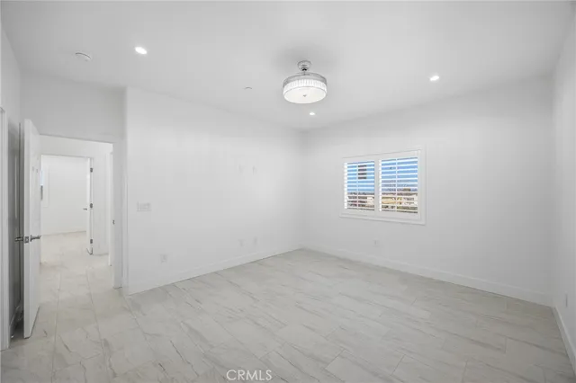 a view of a room with an empty room