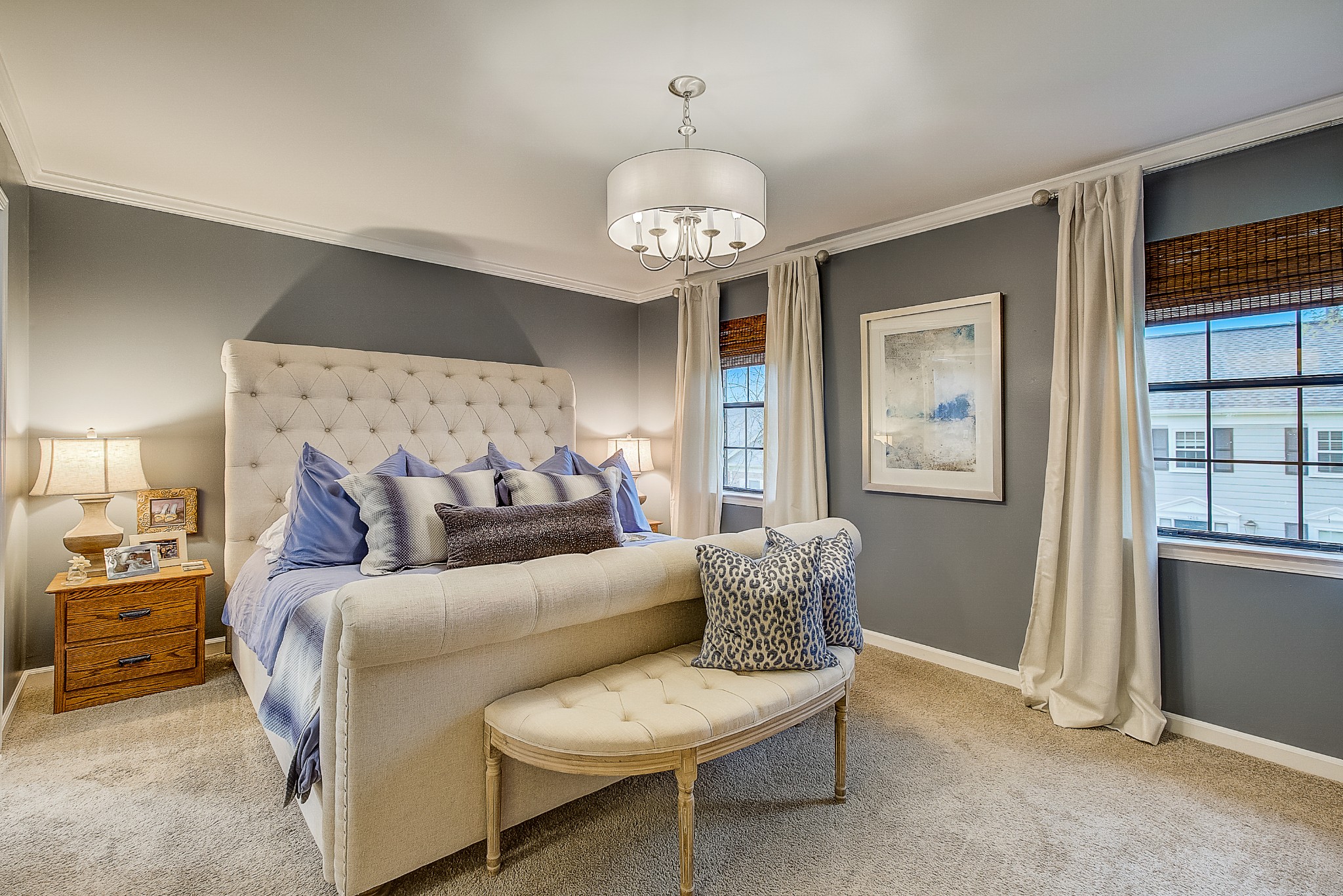 1284 General George Patton Road Nashville, TN 37221 - Photo 21 of 30 a living room with furniture a window and a chandelier