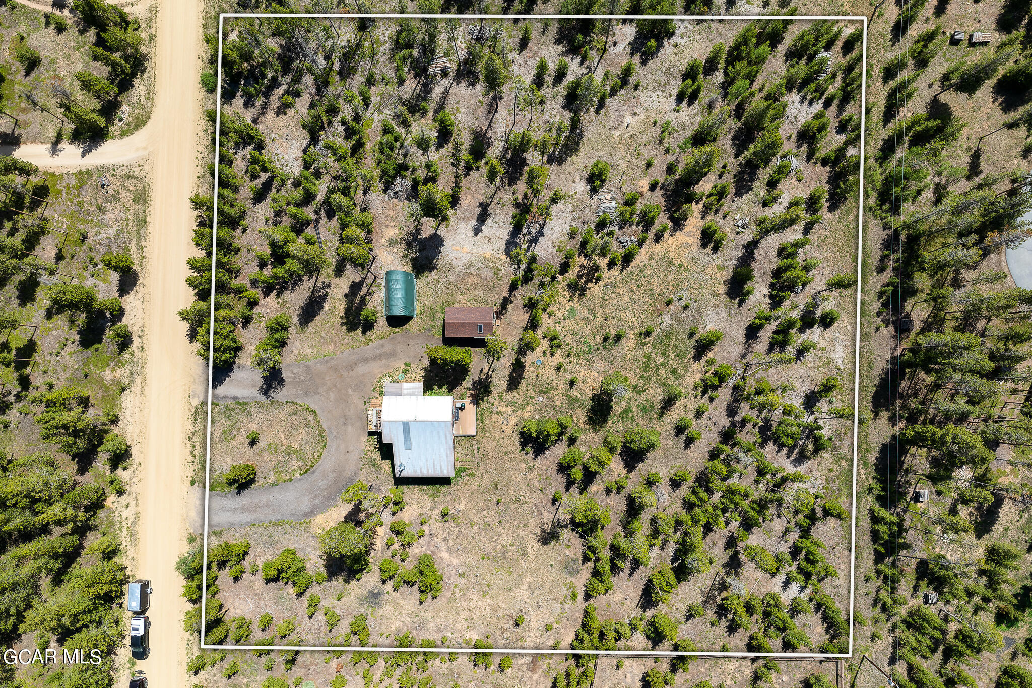 158 Gcr 506/patrick Road Fraser, CO 80442 - Photo 21 of 21 Birds eye view