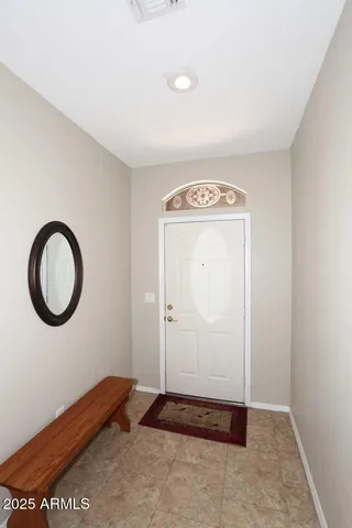 a view of a yoga room