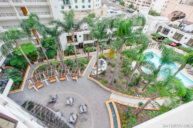 a car parked in the parking lot