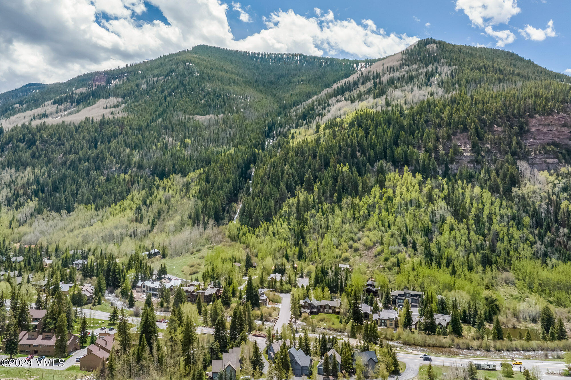 3891 Big Horn Road, Unit C Vail, CO 81657 - Photo 43 of 53 Aerial 2