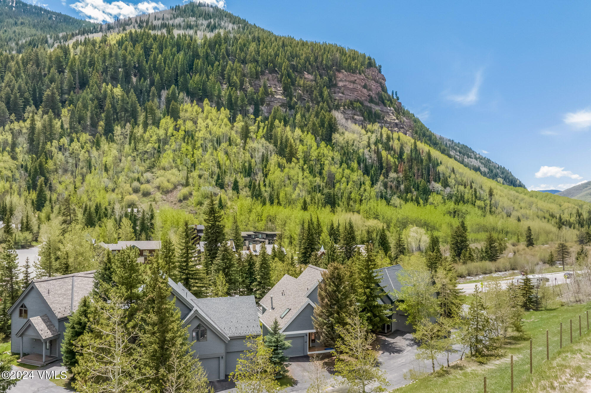 3891 Big Horn Road, Unit C Vail, CO 81657 - Photo 45 of 53 a view of a garden