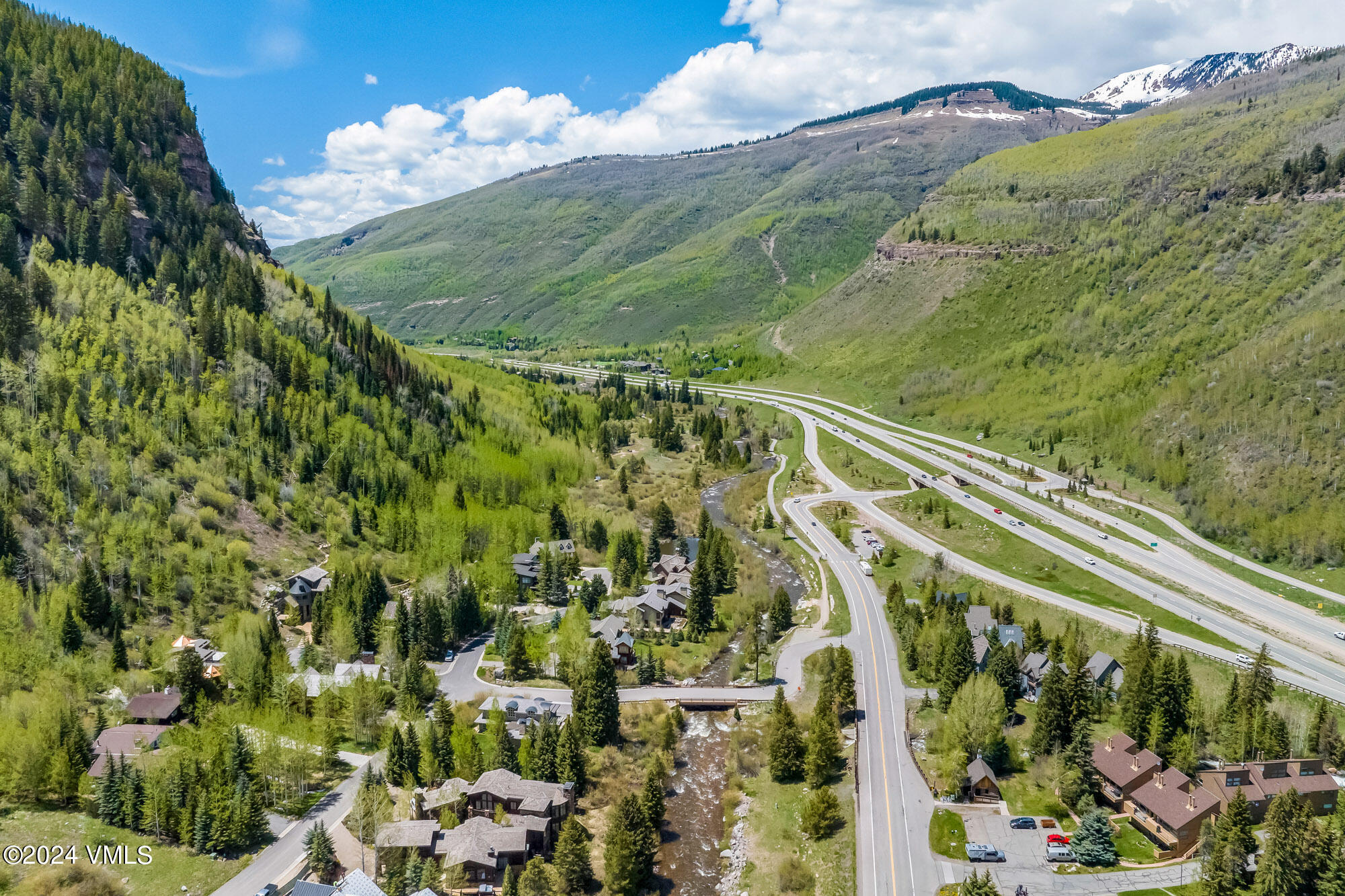 3891 Big Horn Road, Unit C Vail, CO 81657 - Photo 51 of 53 a view of a yard with an umbrella