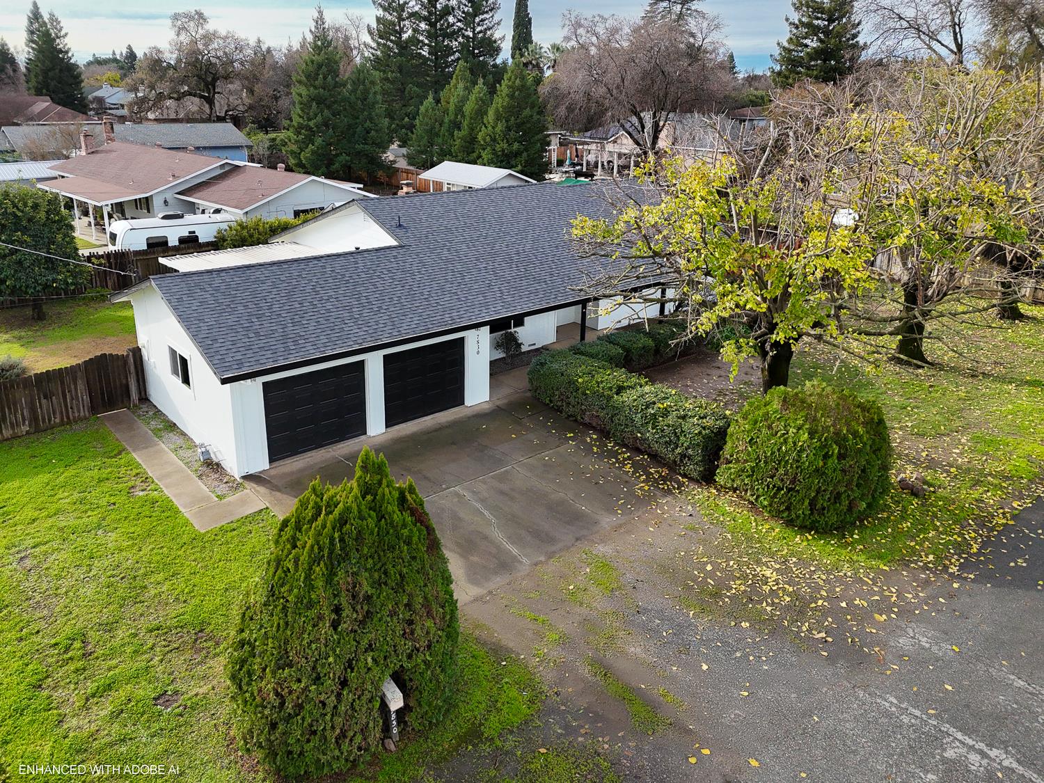 7830 Griffith Lane Sutter, CA 95982 - Photo 5 of 69 a aerial view of a house with a yard and plants