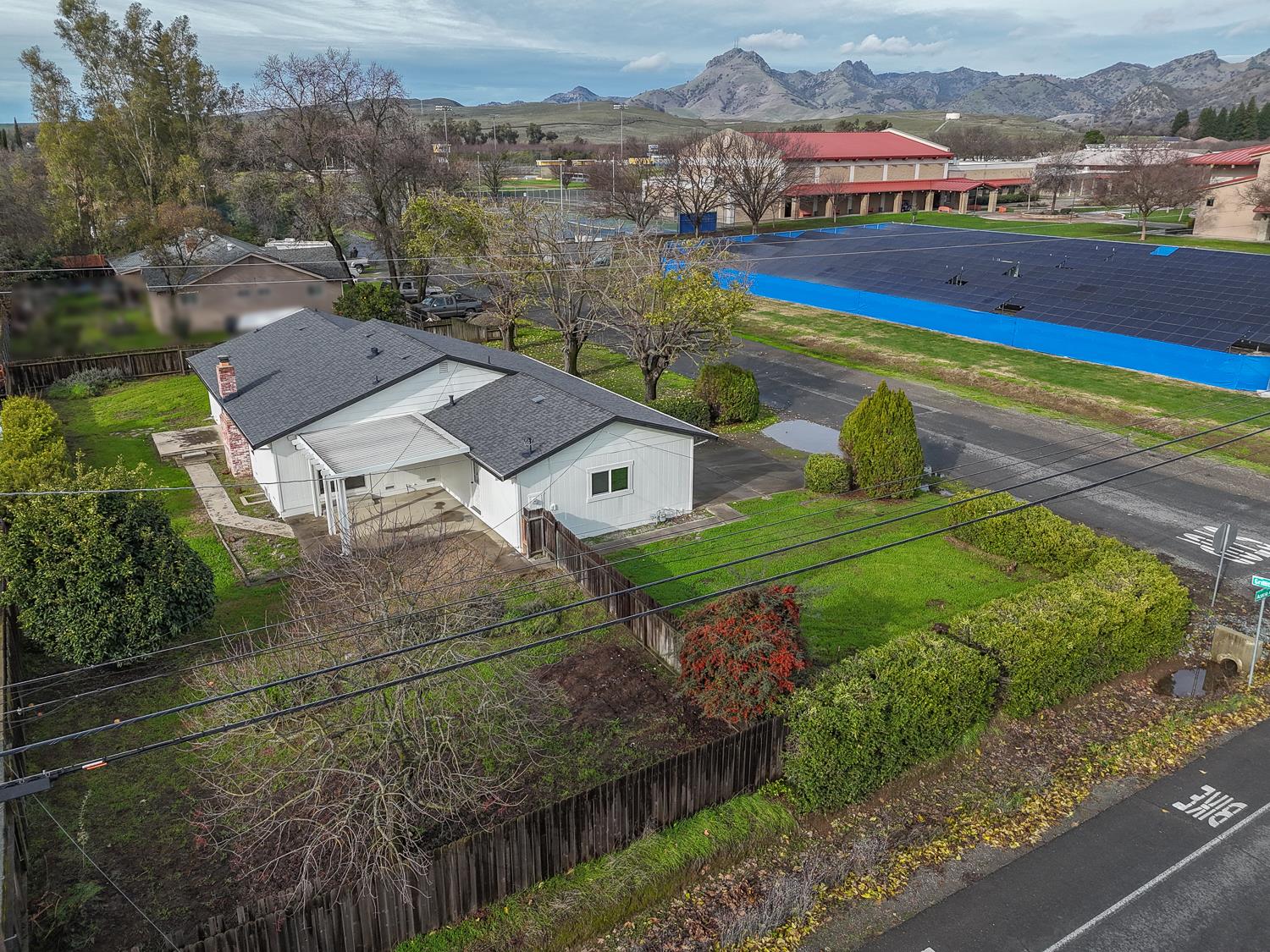7830 Griffith Lane Sutter, CA 95982 - Photo 62 of 69 an aerial view of residential houses with outdoor space and river