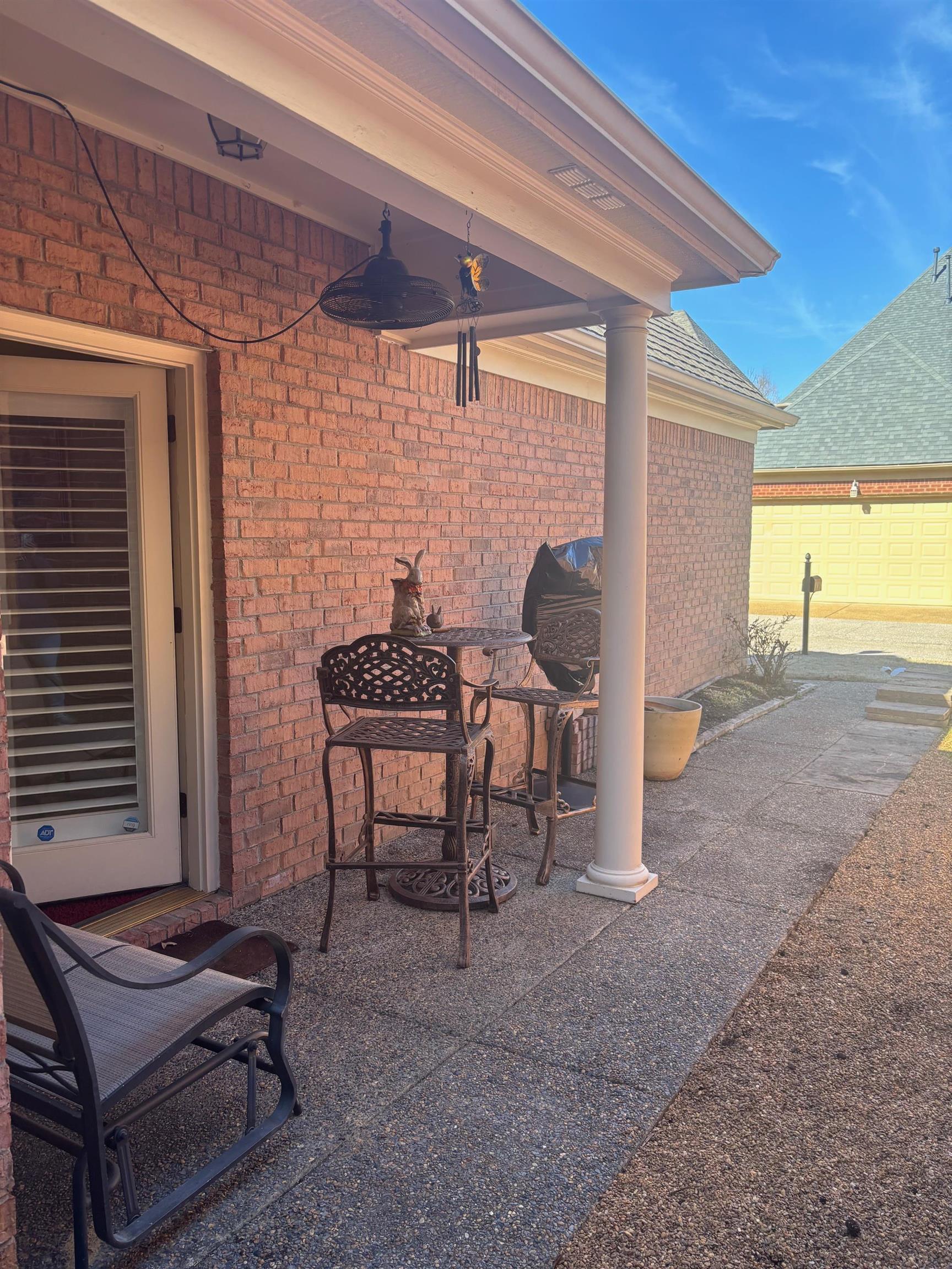 824 McFerrin Lane Collierville, TN 38017 - Photo 2 of 25 View of patio / terrace with a ceiling fan