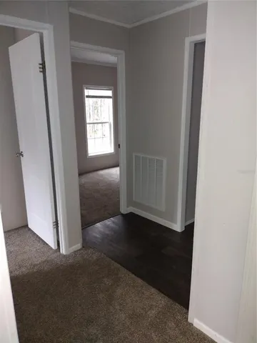 a view of an entryway door