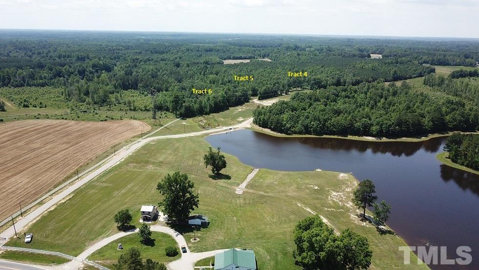 an aerial view of lake view