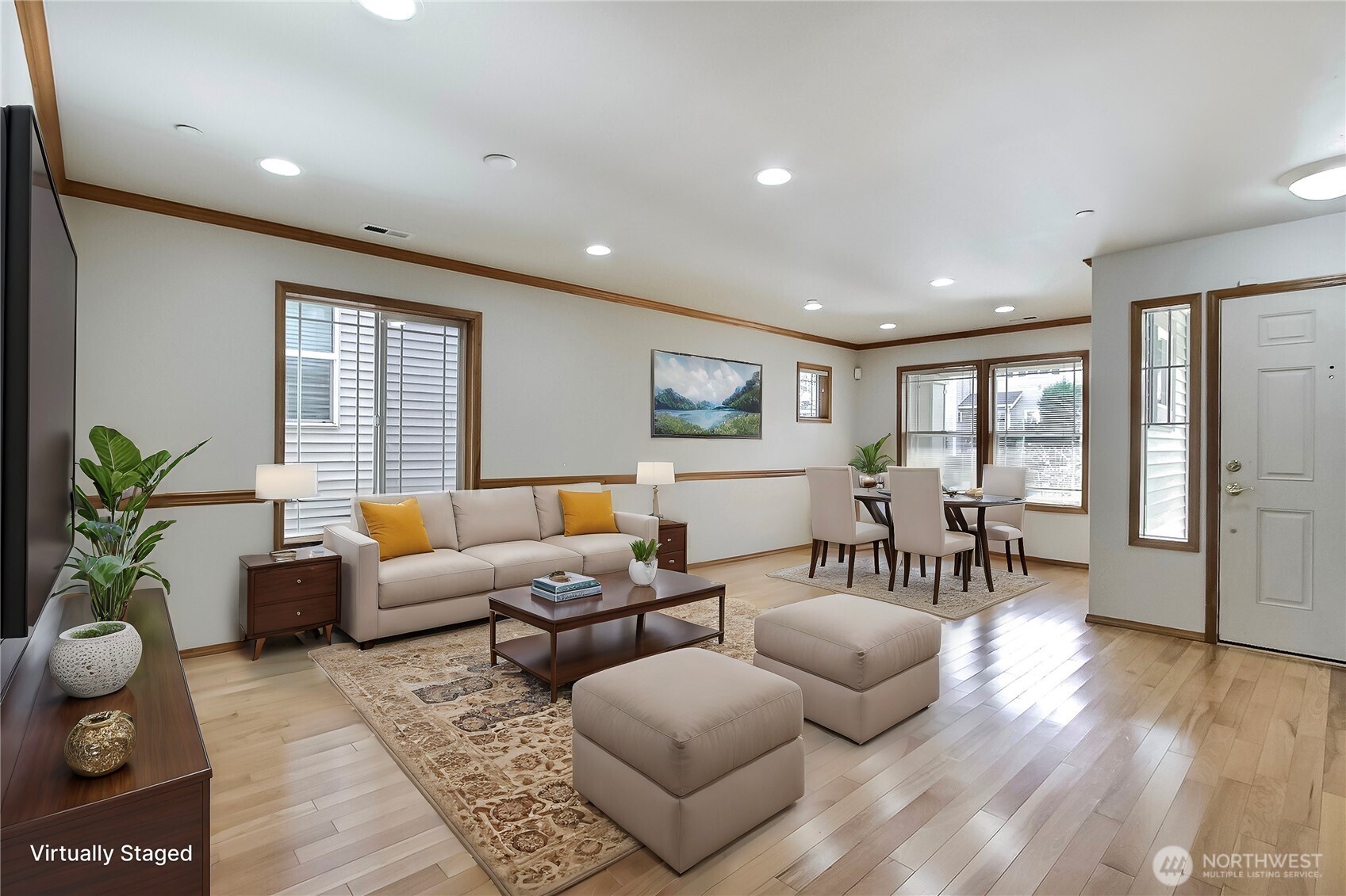 3157 Walker Road DuPont, WA 98327 - Photo 3 of 27 a living room with furniture and a table