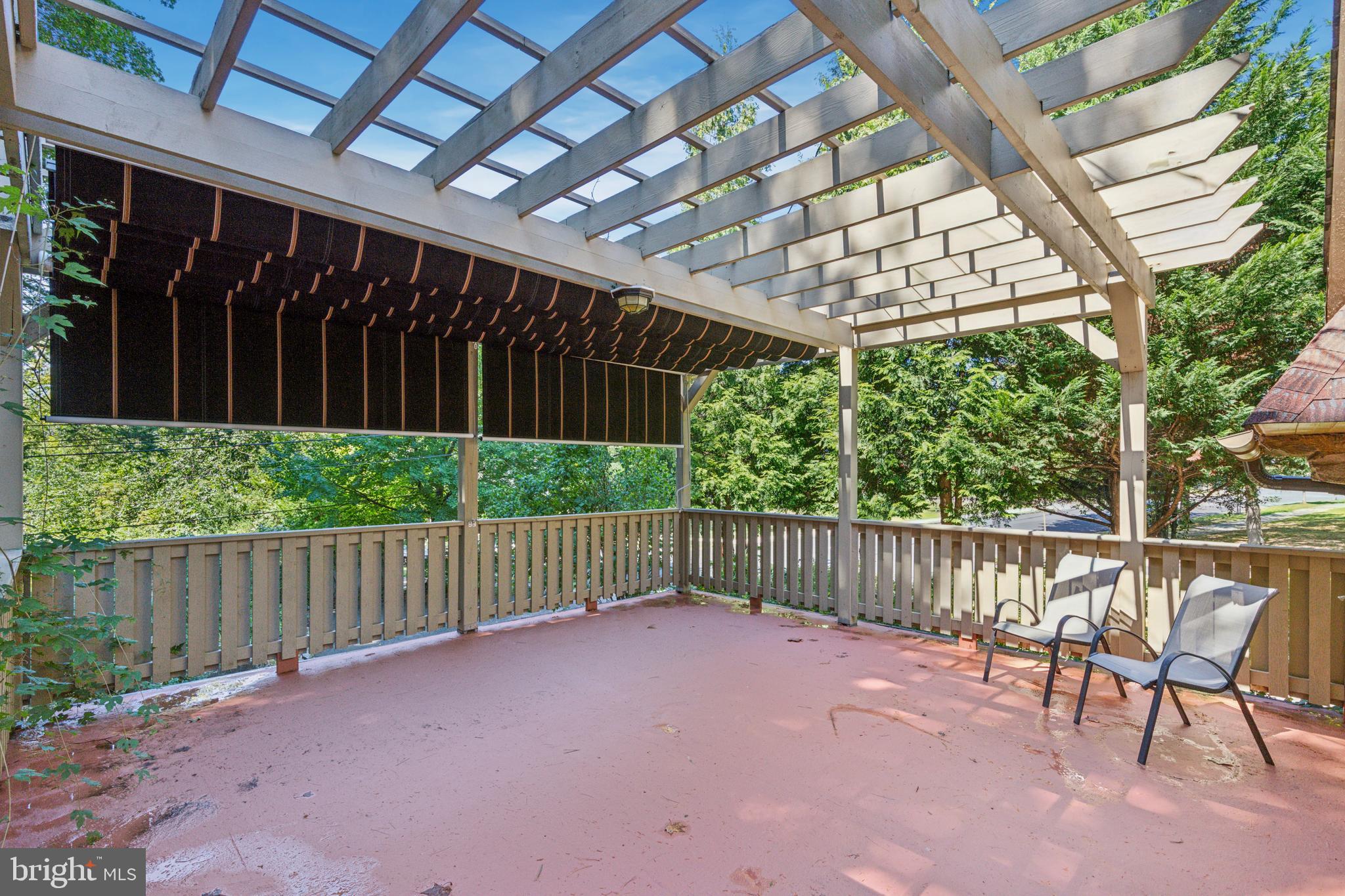 651 North Chester Road Swarthmore, PA 19081 - Photo 44 of 54 Deck w/Pergola