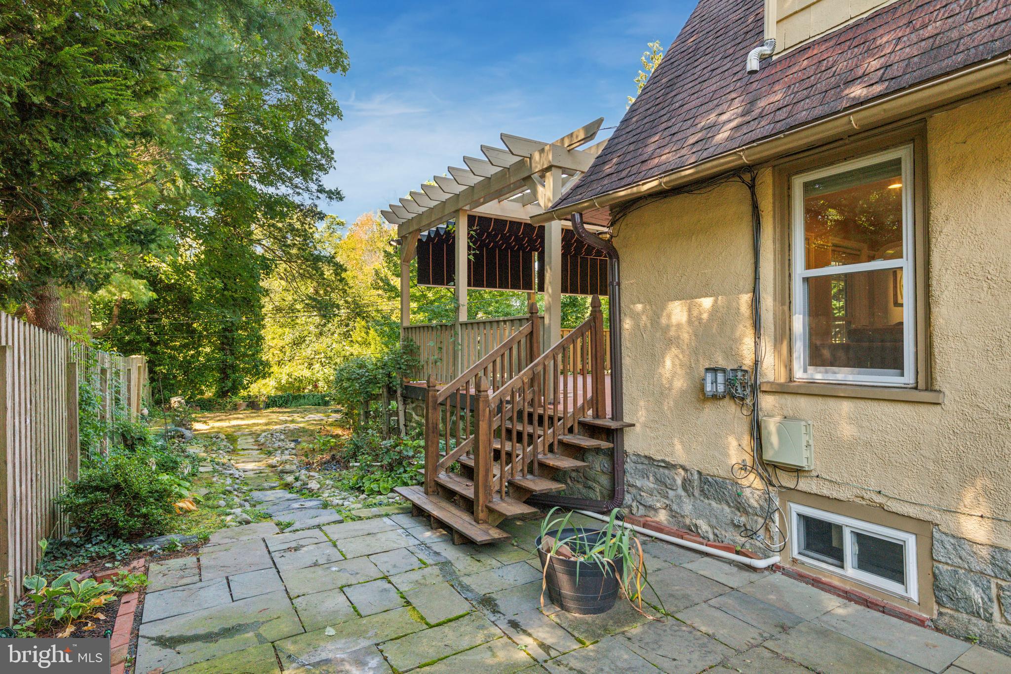 651 North Chester Road Swarthmore, PA 19081 - Photo 46 of 54 Back Patio