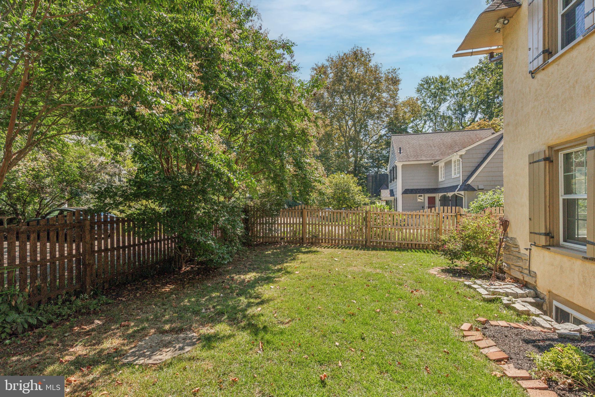 651 North Chester Road Swarthmore, PA 19081 - Photo 47 of 54 Fenced Yard