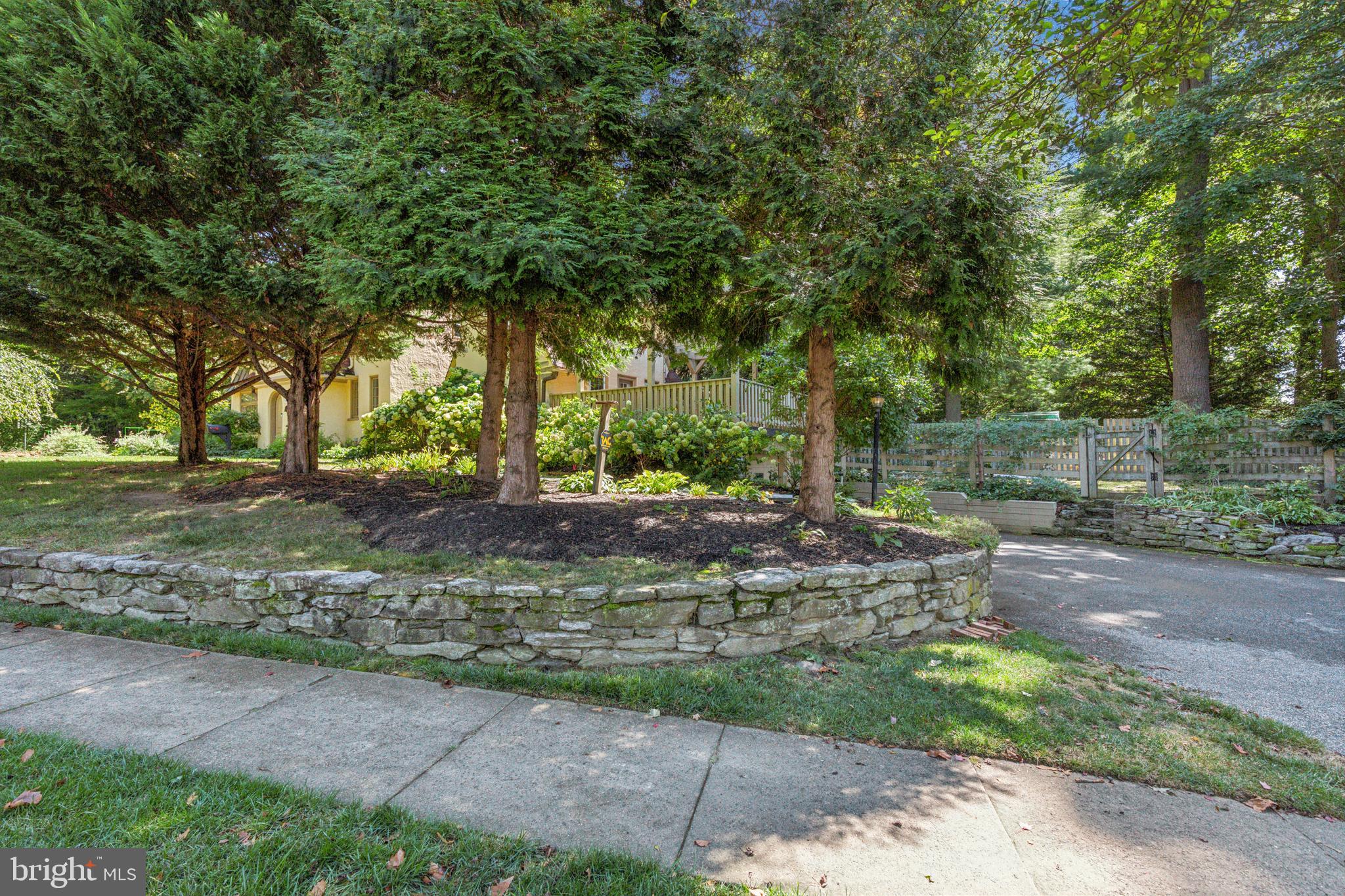 651 North Chester Road Swarthmore, PA 19081 - Photo 48 of 54 Extensive Landscaping