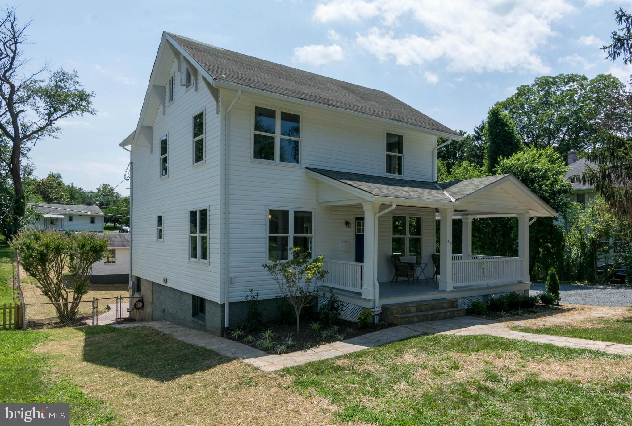 315 East Maple Road Linthicum Heights, MD 21090 - Photo 6 of 30 a front view of a house with garden