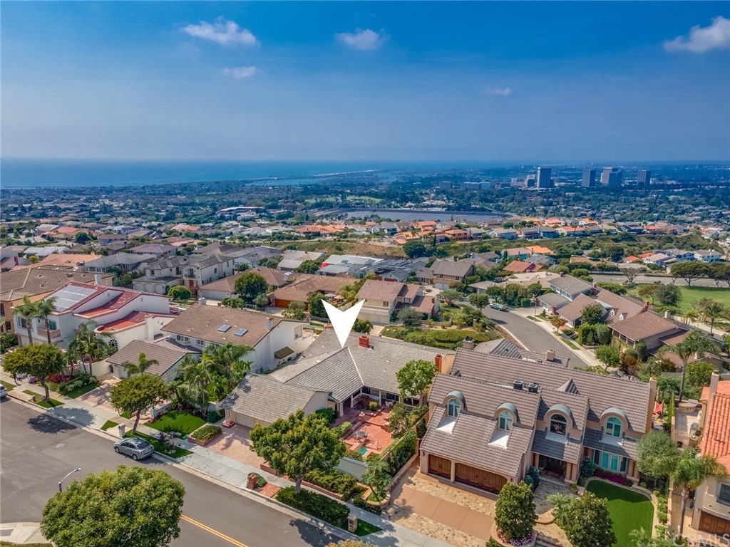 53 Goleta Point Drive Corona del Mar, CA 92625 - Photo 33 of 36 an aerial view of a city with lots of residential buildings