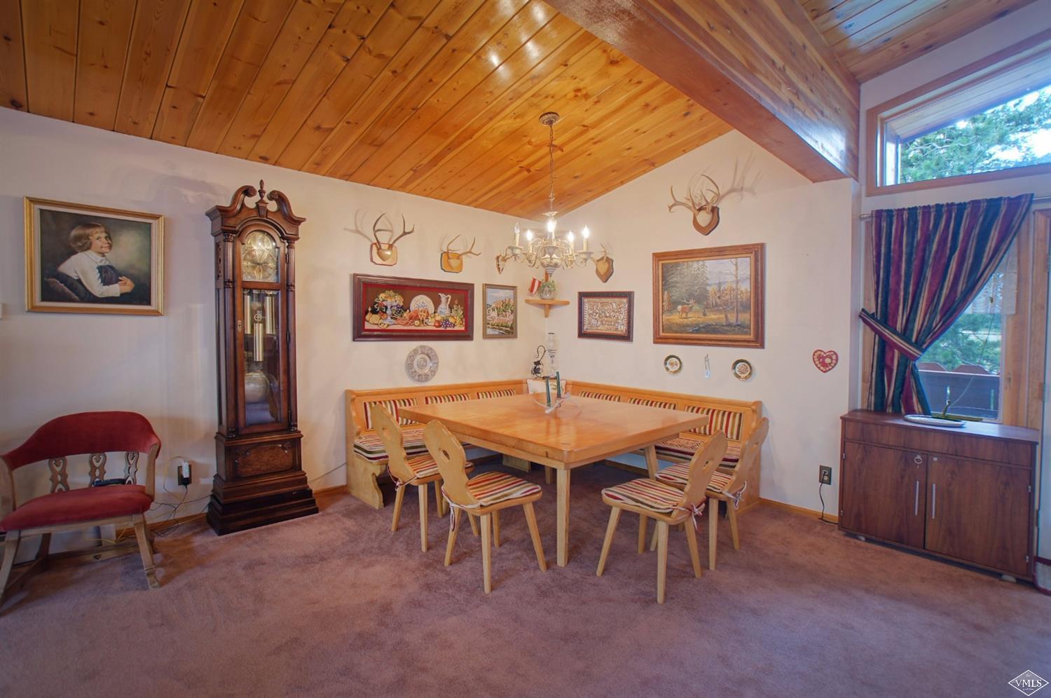1763 Shasta Place Vail, CO 81657 - Photo 8 of 20 a dining room with furniture and window