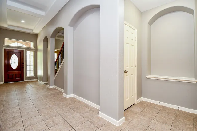 a view of a livingroom with wooden floor
