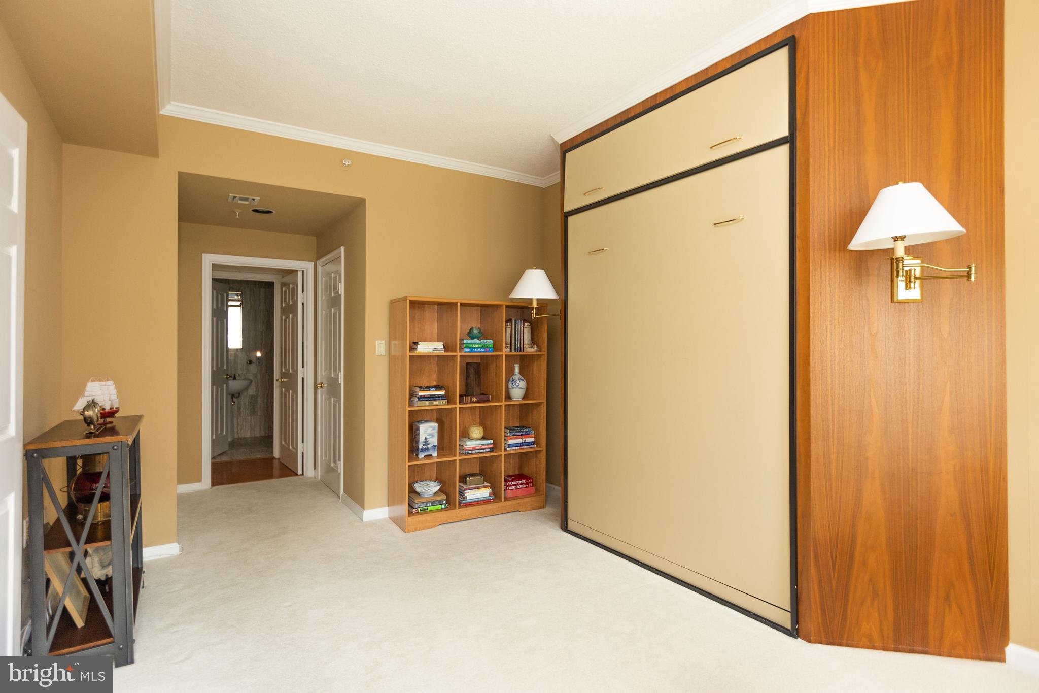 3801 Canterbury Road, Unit 816 Baltimore, MD 21218 - Photo 21 of 28 Bedroom two with murphy bed