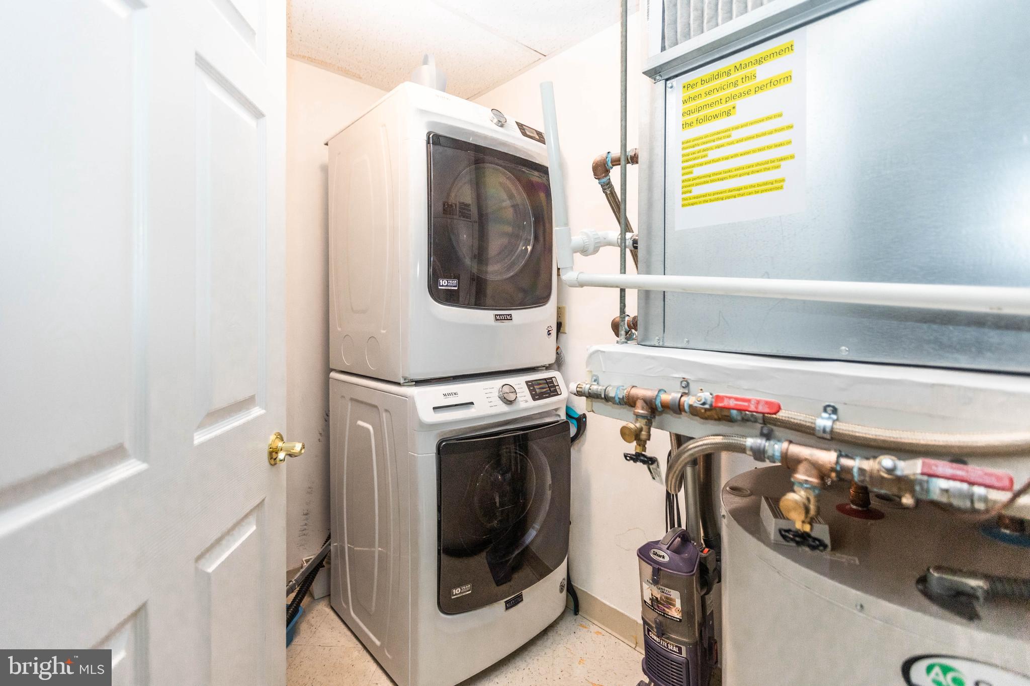 3801 Canterbury Road, Unit 816 Baltimore, MD 21218 - Photo 27 of 28 Laundry room off the kitchen