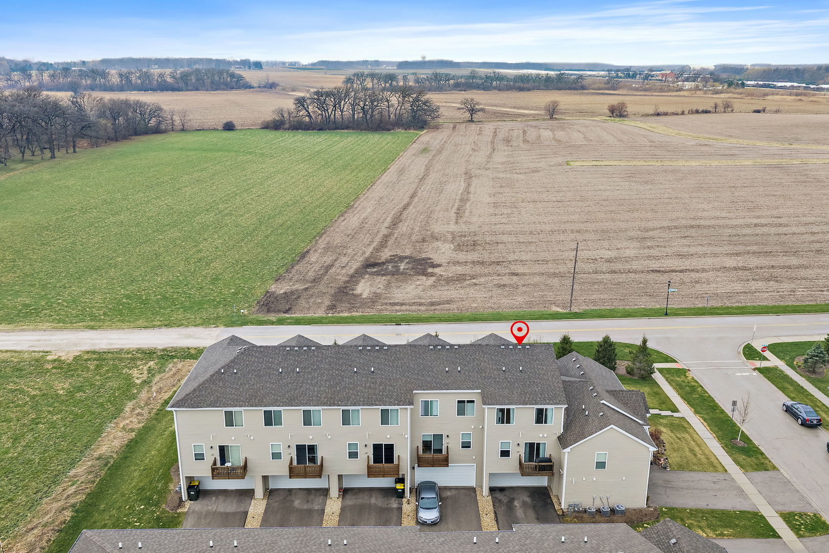2563 BELLA Drive Pingree Grove, IL 60140 - Photo 37 of 38 an aerial view of a house with outdoor space and lake view