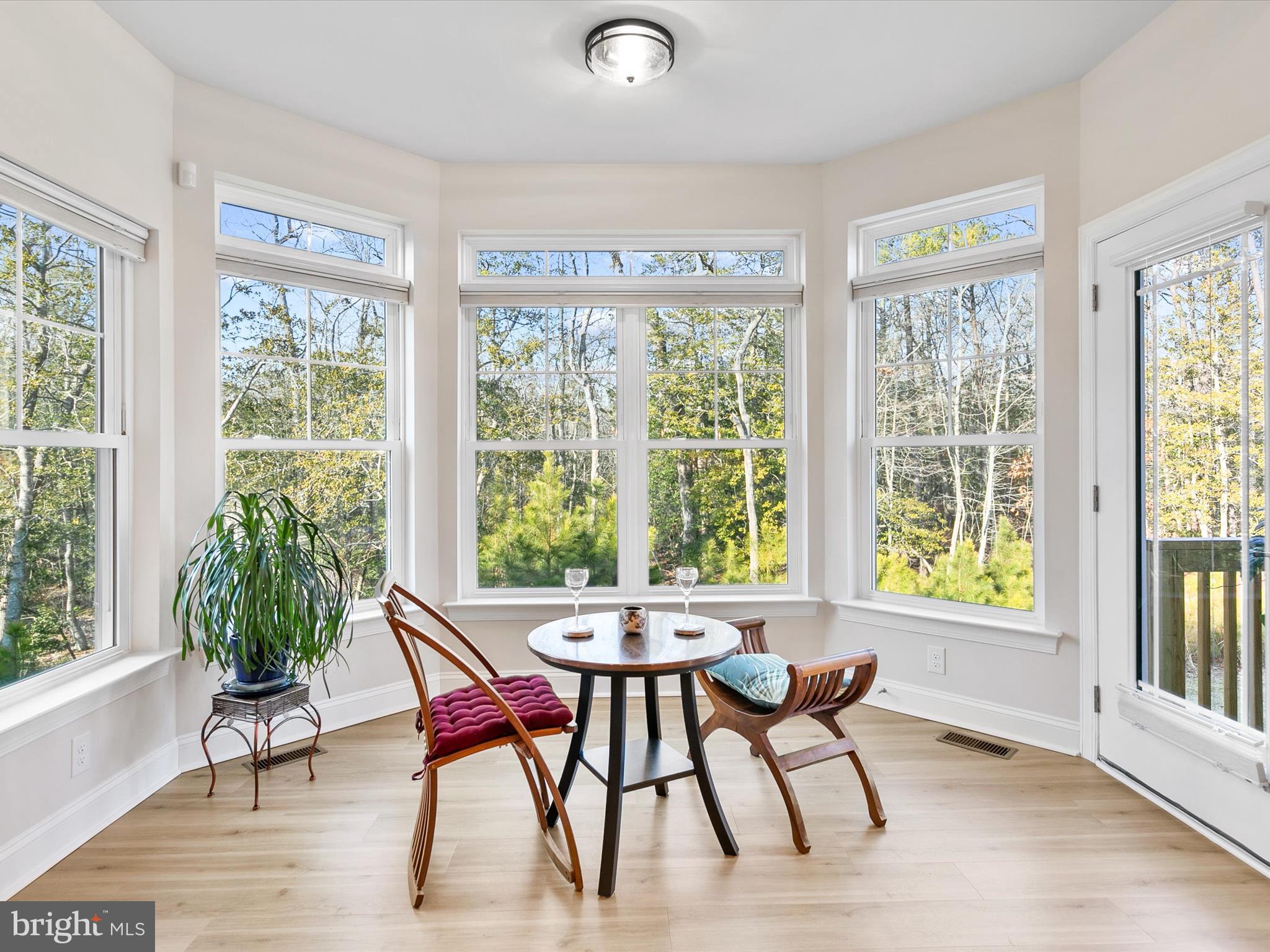 22657 Deep Woods Road Milton, DE 19968 - Photo 17 of 51 a view of a dining room with furniture window and outside view