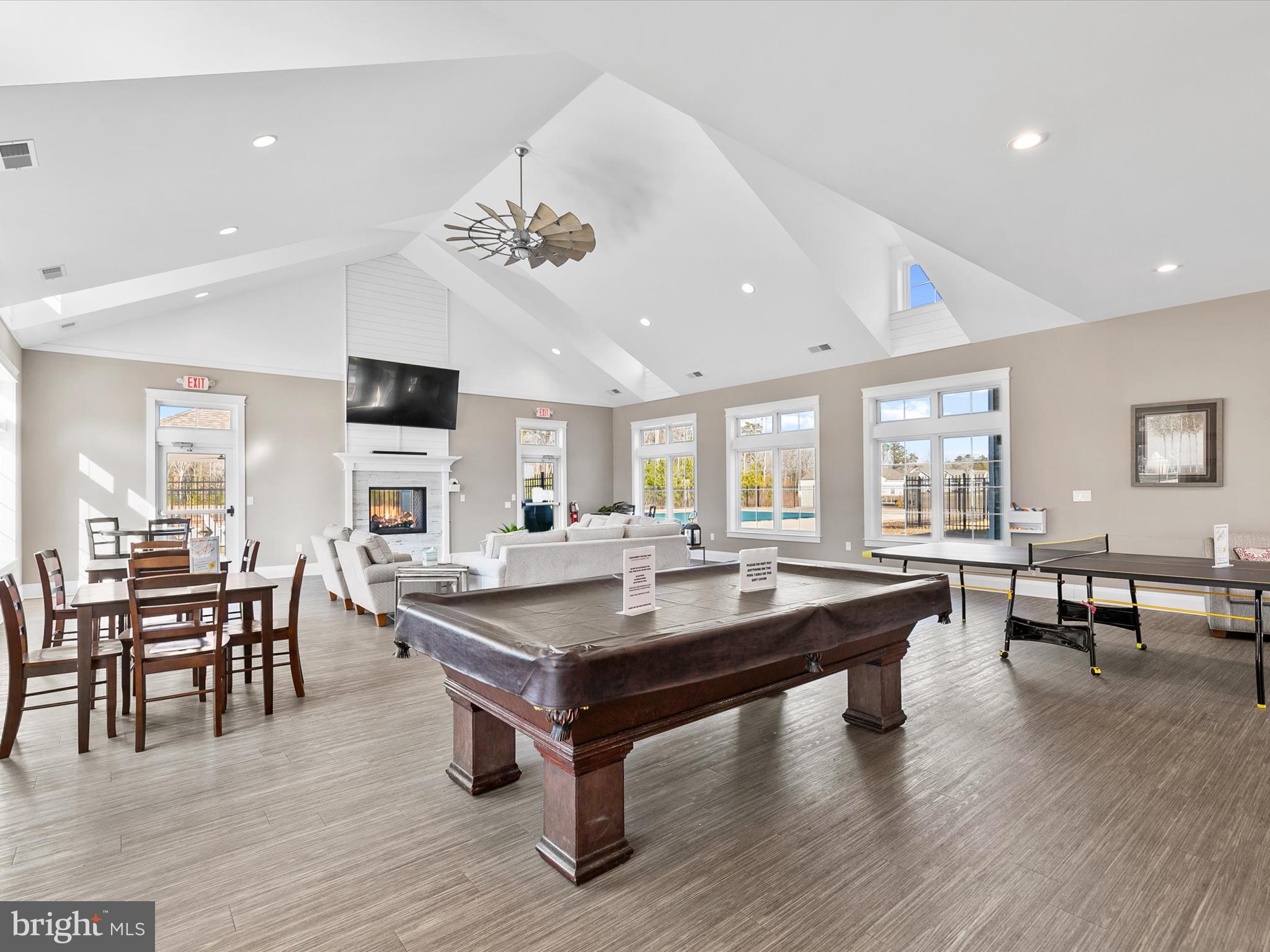 22657 Deep Woods Road Milton, DE 19968 - Photo 38 of 51 a dining hall with lots of counter top space and furniture