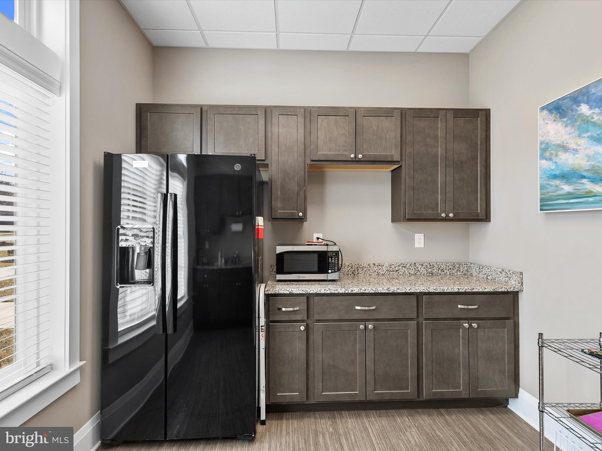 22657 Deep Woods Road Milton, DE 19968 - Photo 42 of 51 a kitchen with stainless steel appliances granite countertop a refrigerator and a stove
