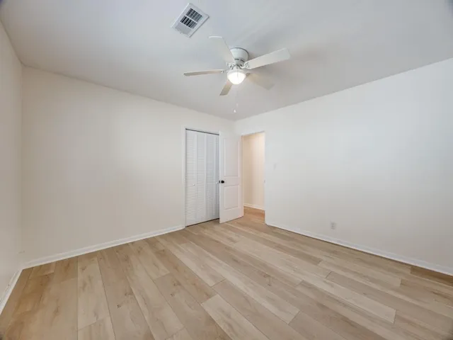 wooden floor in an empty room
