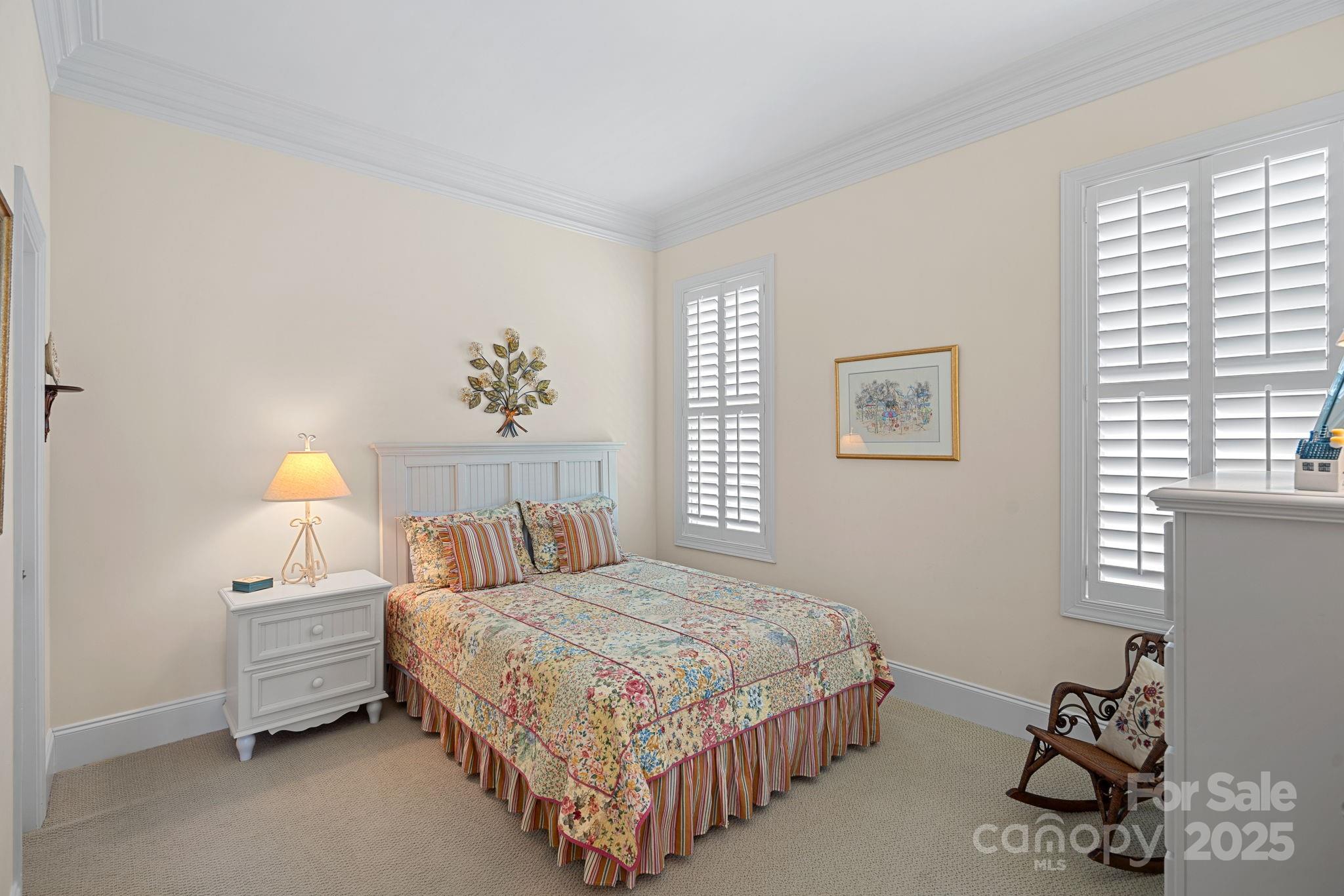 9803 Tree Canopy Road Charlotte, NC 28277 - Photo 16 of 42 a bedroom with a bed and a window