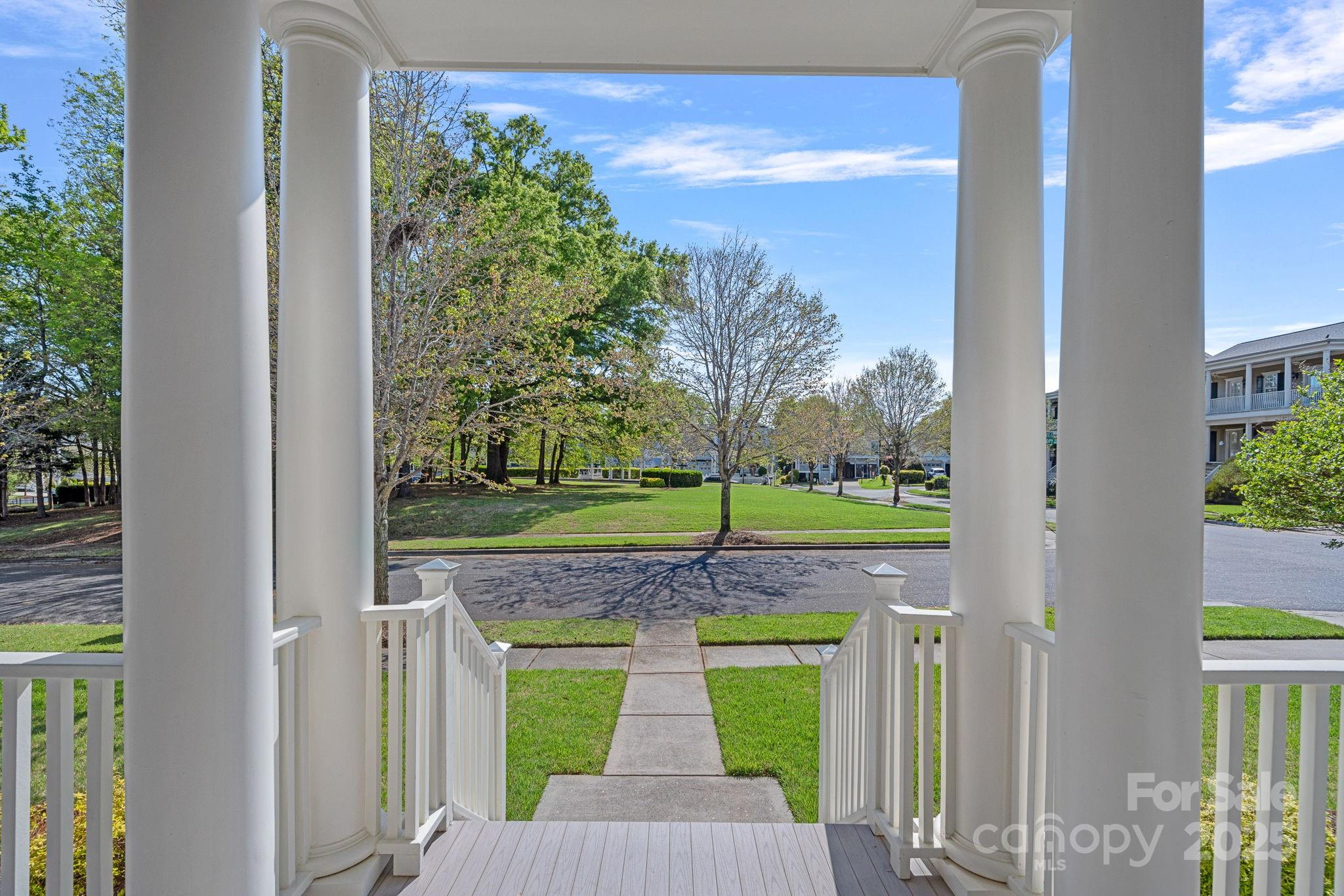 9803 Tree Canopy Road Charlotte, NC 28277 - Photo 37 of 42 a view of a garden from a corridor