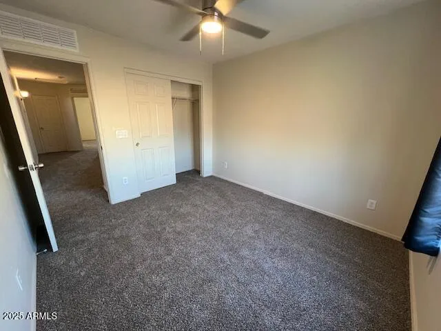 an empty room with a empty space