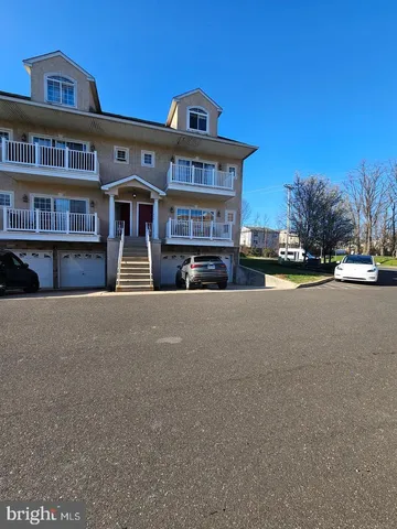 a large building with a view of building