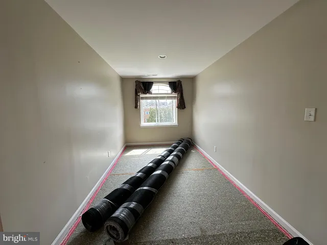 a view of a wooden roof deck