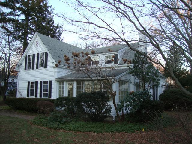 128 Old Stage Road Centerville, MA 02632 - Photo 2 of 17 a front view of a house with a garden